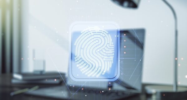 Fingerprint computer background